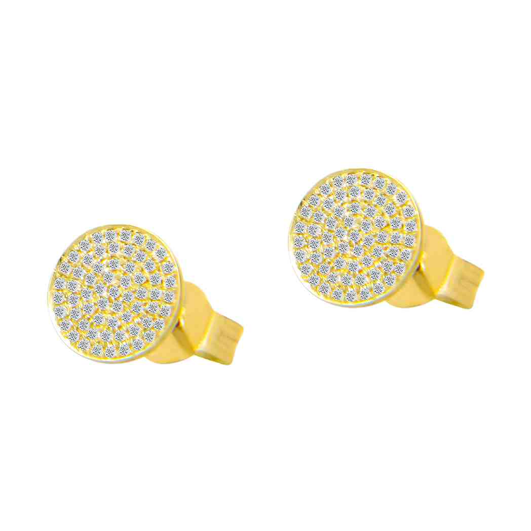 Round Stud Earring ER23037A